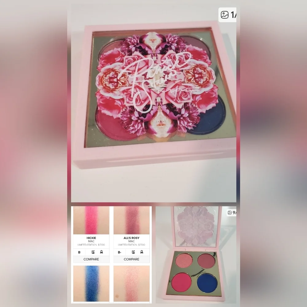 MAC x Patrick Starrr Play With Me Eyeshadow Quad Floral Realness Limited Edition